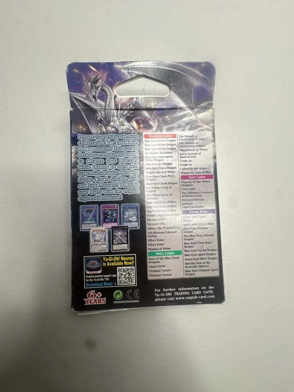 Yu-Gi-Oh! Trading Card Game Blue-Eyes White Destiny Structure Deck